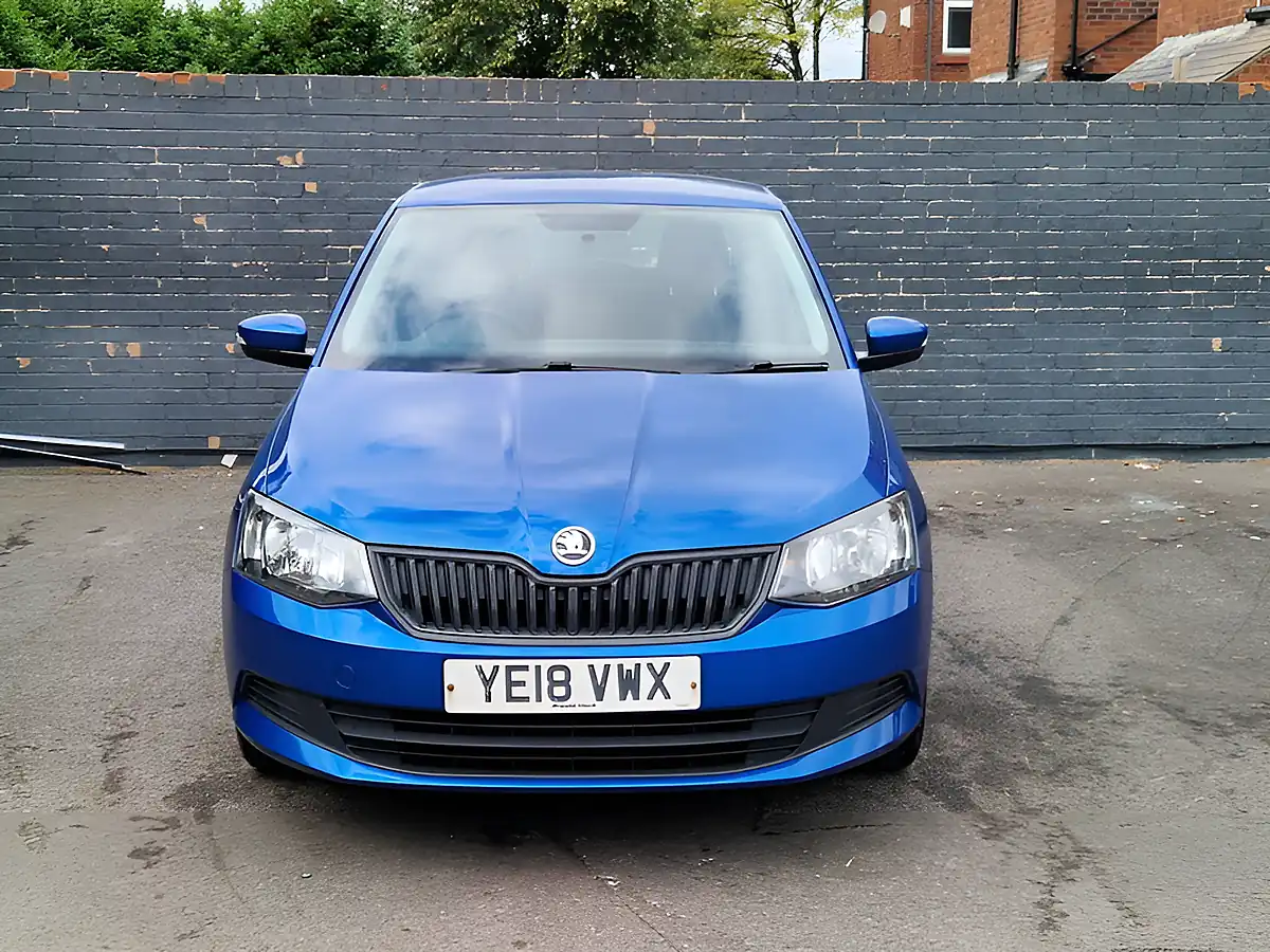 Used 2018 Skoda Fabia S Blue - Interior and Exterior details 4
