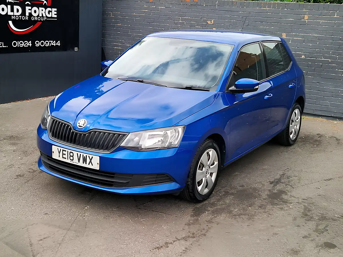 Used 2018 Skoda Fabia S Blue - Interior and Exterior details 5