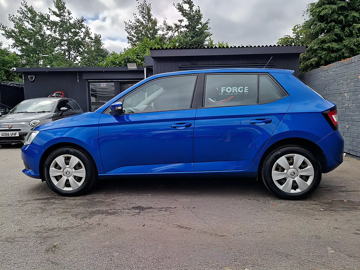 Used 2018 Skoda Fabia S Blue - Interior and Exterior details 6