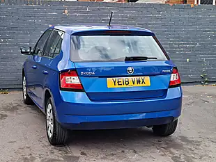 Used 2018 Skoda Fabia S Blue - Interior and Exterior details 8