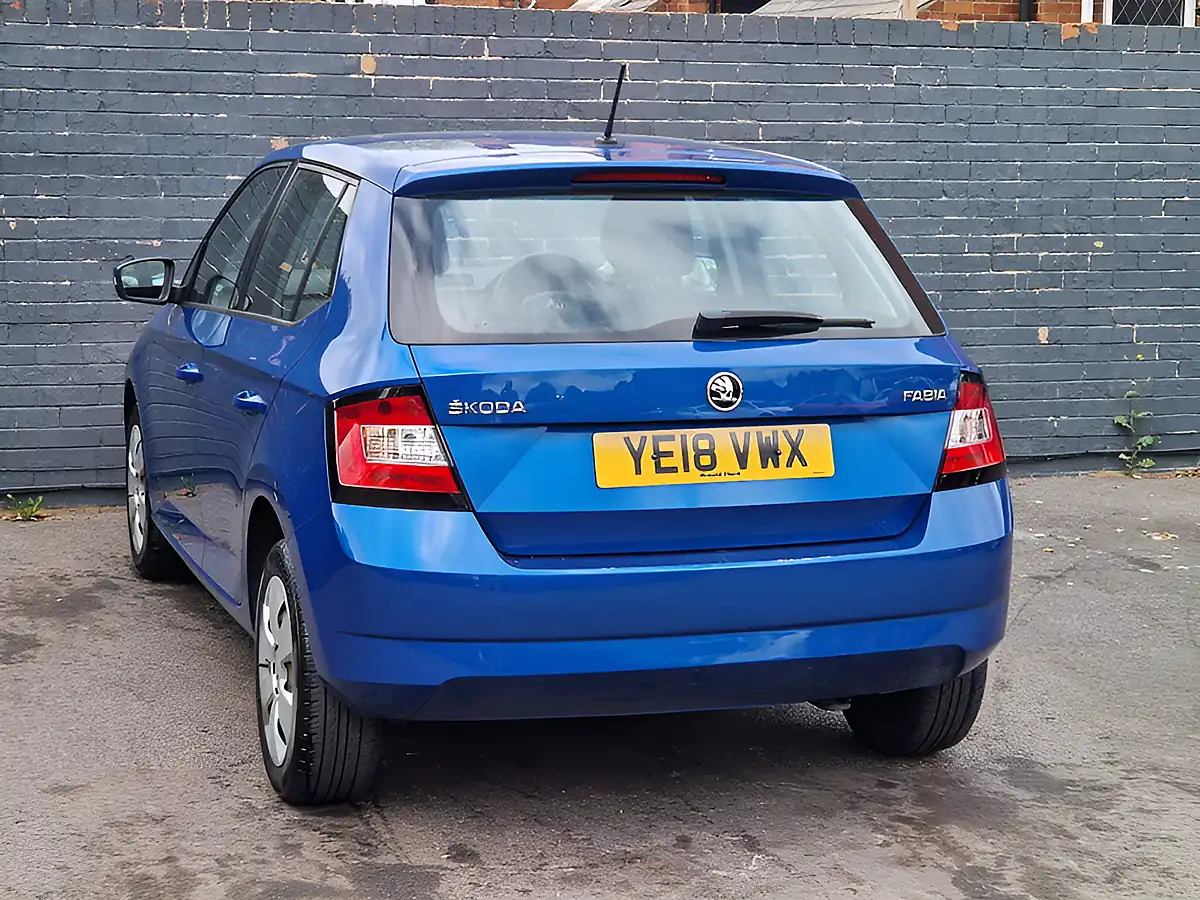Used 2018 Skoda Fabia S Blue - Interior and Exterior details 8