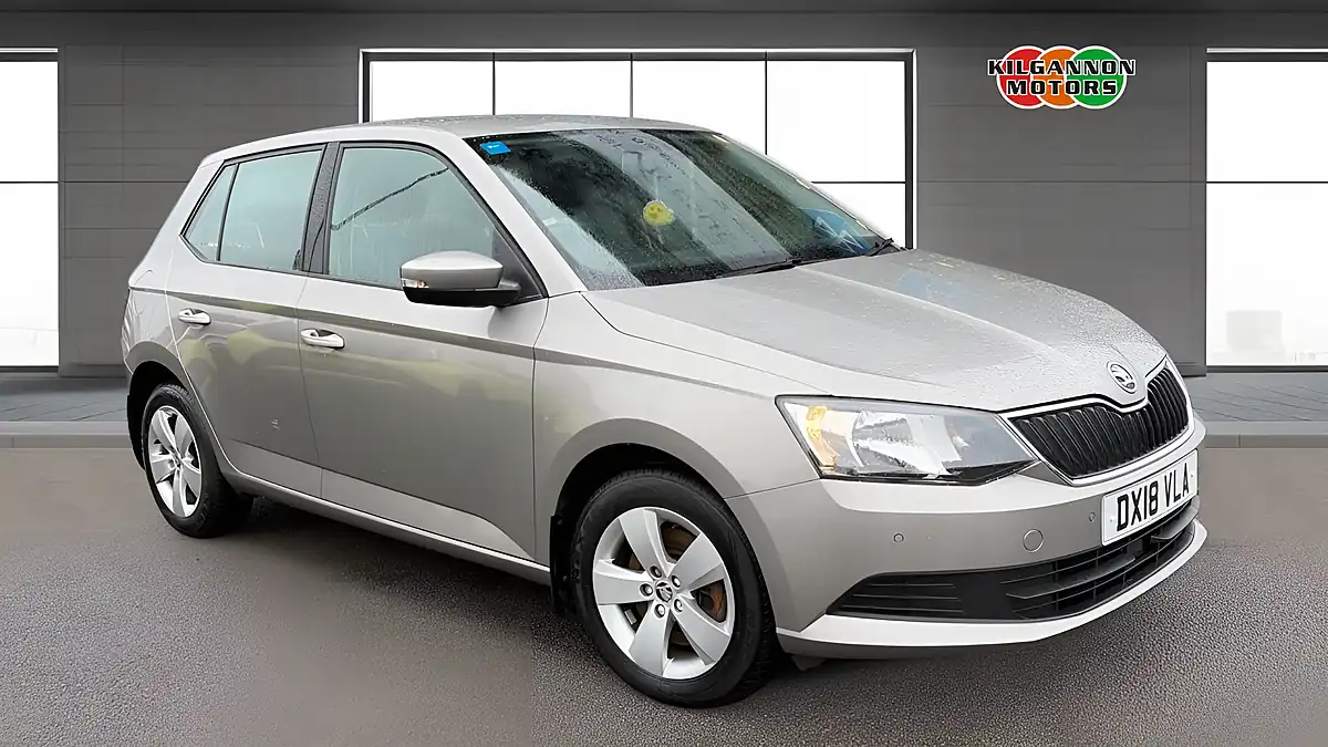 Used 2018 Skoda Fabia Se Beige - Front View