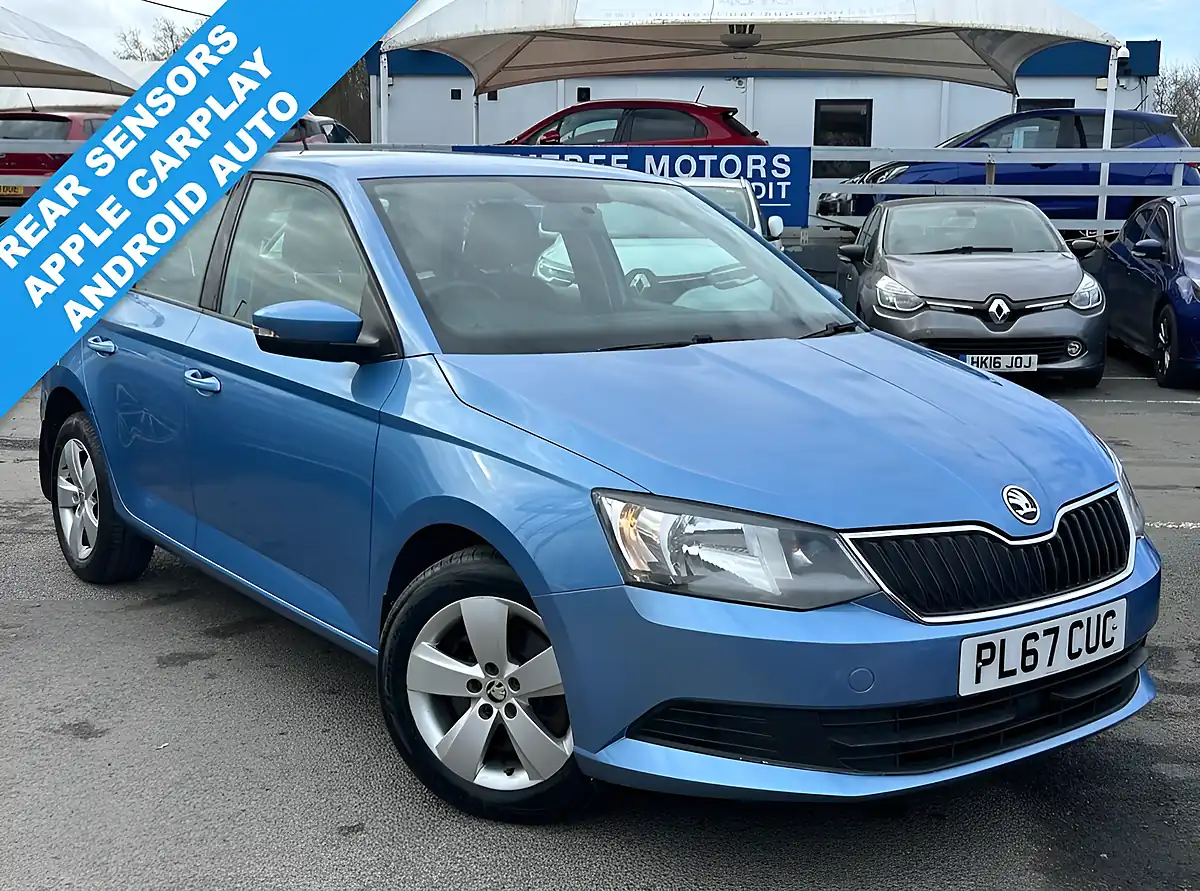 Used 2018 Skoda Fabia Se Edition Blue - Front View