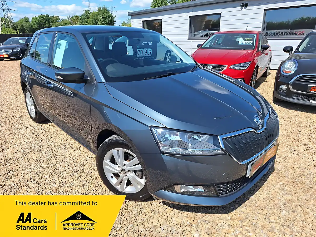 Used 2018 Skoda Fabia Se Grey - Front View