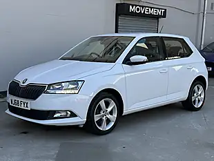 Used 2018 Skoda Fabia Se L White - Interior and Exterior details 2