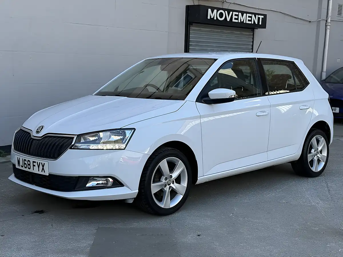 Used 2018 Skoda Fabia Se L White - Interior and Exterior details 2