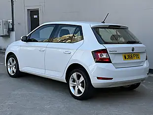 Used 2018 Skoda Fabia Se L White - Interior and Exterior details 3