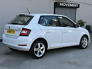 Used 2018 Skoda Fabia Se L White - Interior and Exterior details 4