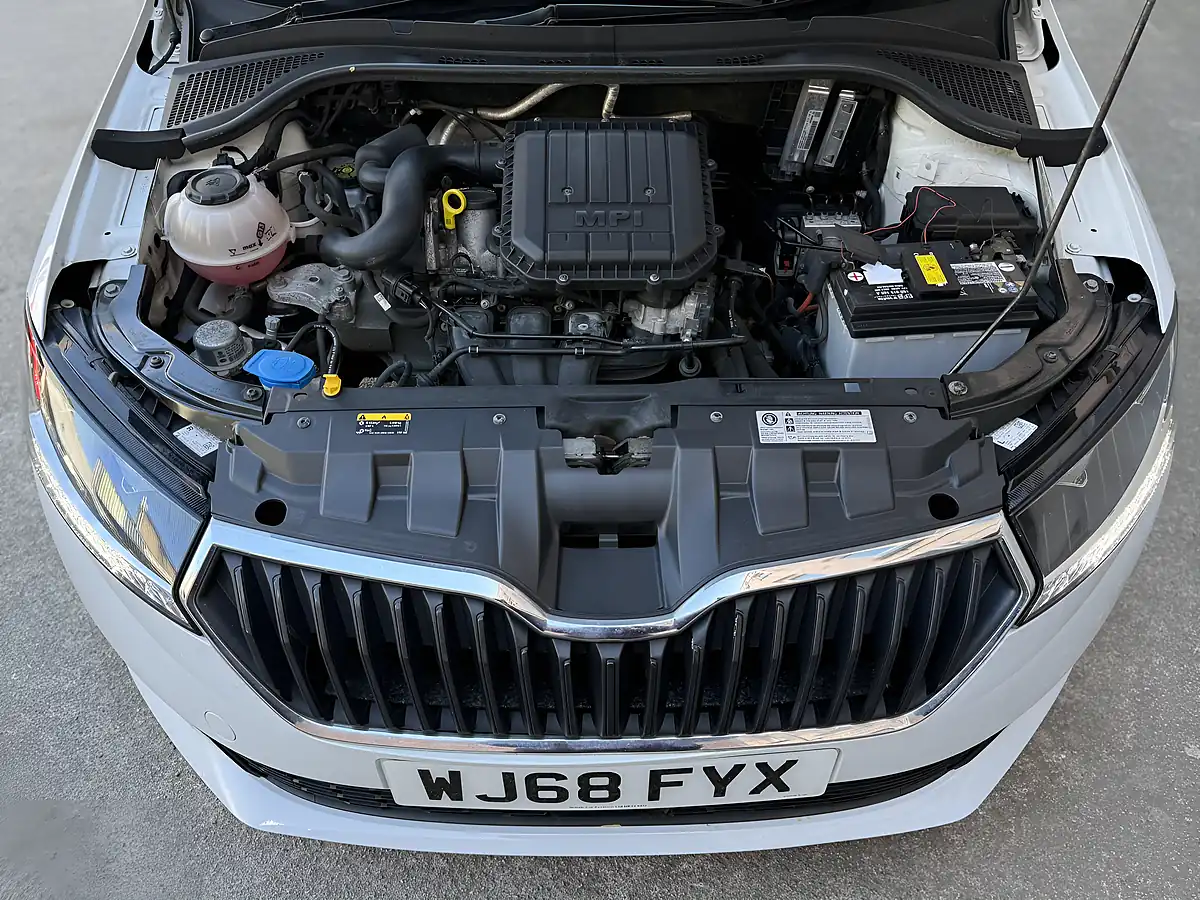 Used 2018 Skoda Fabia Se L White - Interior and Exterior details 9