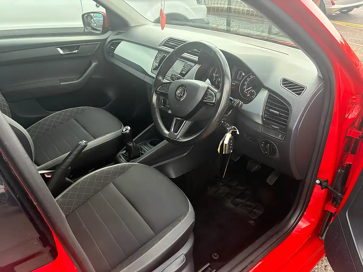 Used 2018 Skoda Fabia Se Red - Interior and Exterior details 13