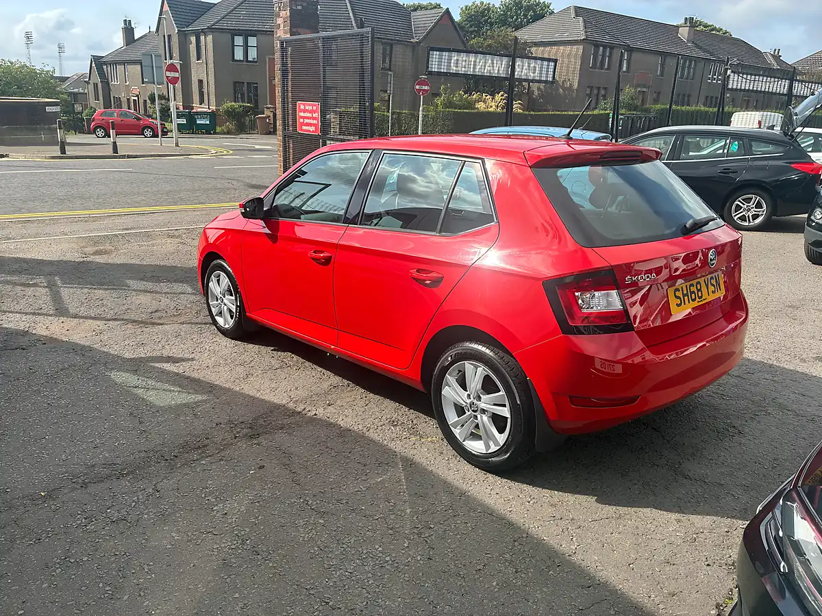 Used 2018 Skoda Fabia Se Red - Interior and Exterior details 5