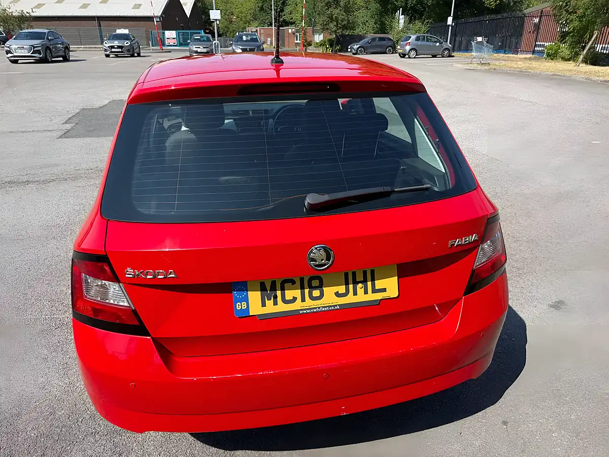 Used 2018 Skoda Fabia Se Red - Interior and Exterior details 10