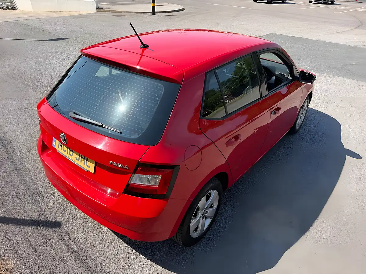 Used 2018 Skoda Fabia Se Red - Interior and Exterior details 11
