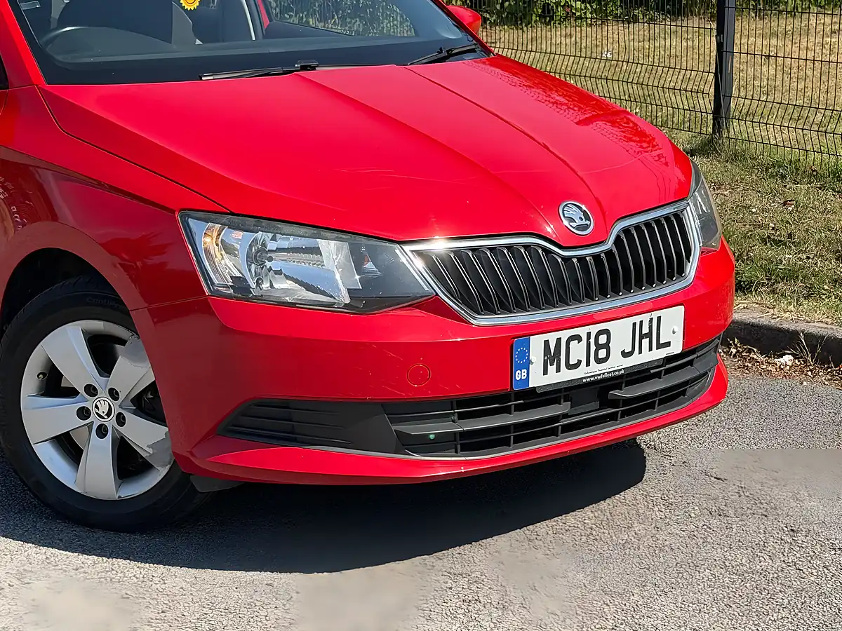 Used 2018 Skoda Fabia Se Red - Interior and Exterior details 3