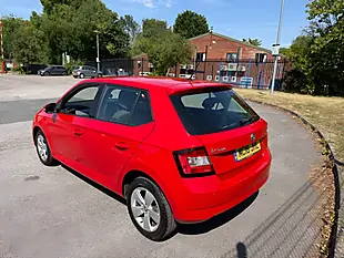 Used 2018 Skoda Fabia Se Red - Interior and Exterior details 9