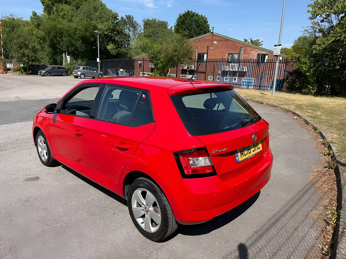 Used 2018 Skoda Fabia Se Red - Interior and Exterior details 9