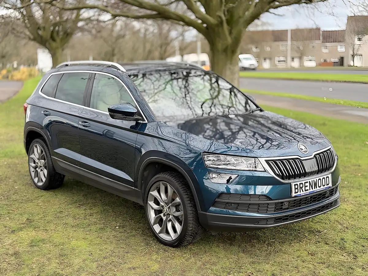 Used 2018 Skoda Karoq Edition Blue - Front View