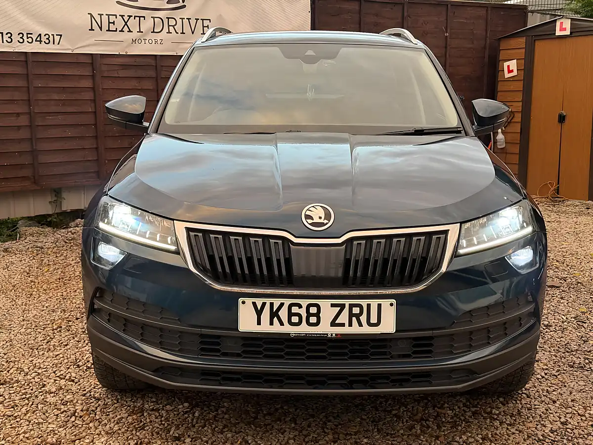 Used 2018 Skoda Karoq Se L Blue - Interior and Exterior details 2