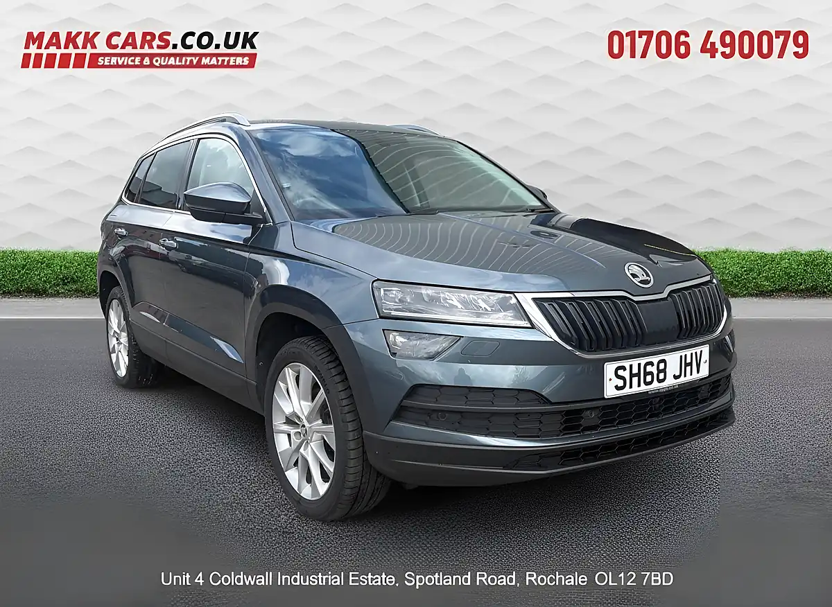Used 2018 Skoda Karoq Se L Grey - Front View