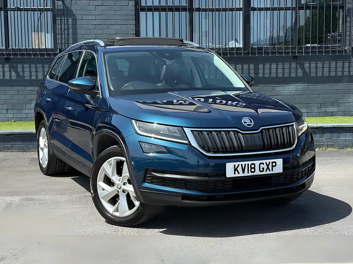 Used 2018 Skoda Kodiaq Edition Blue - Front View