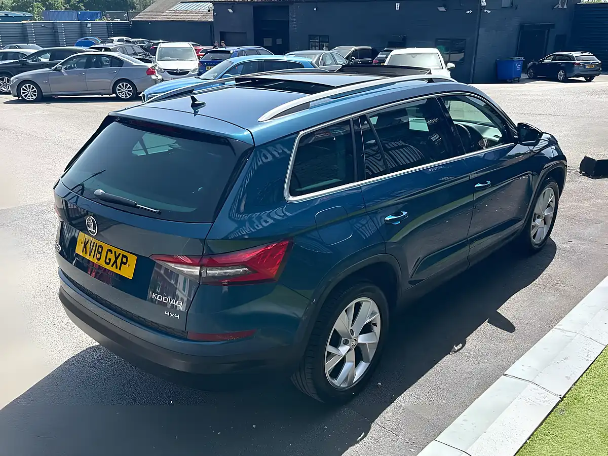 Used 2018 Skoda Kodiaq Edition Blue - Interior and Exterior details 11