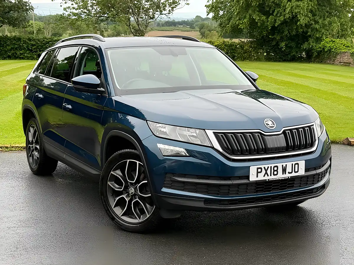 Used 2018 Skoda Kodiaq Se Green - Front View
