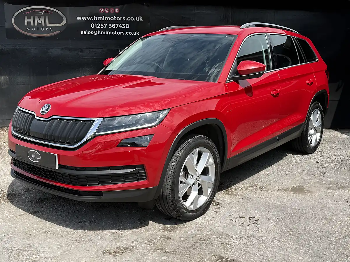 Used 2018 Skoda Kodiaq Se L Red Velvet Metallic - Interior and Exterior details 2