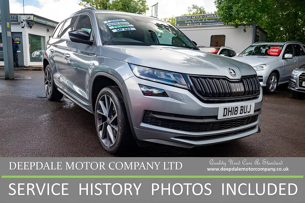 Used 2018 Skoda Kodiaq Sportline Graphite Grey - Front View
