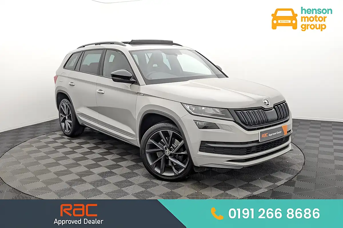 Used 2018 Skoda Kodiaq Sportline Grey - Front View