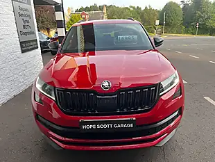 Used 2018 Skoda Kodiaq Sportline Red - Interior and Exterior details 11