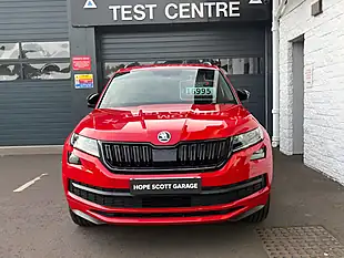 Used 2018 Skoda Kodiaq Sportline Red - Interior and Exterior details 3