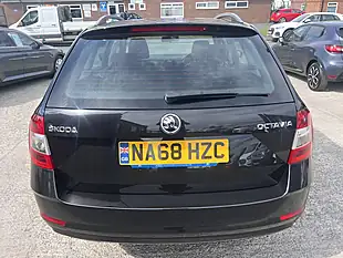 Used 2018 Skoda Octavia S Black Magic Pearl Met - Interior and Exterior details 7