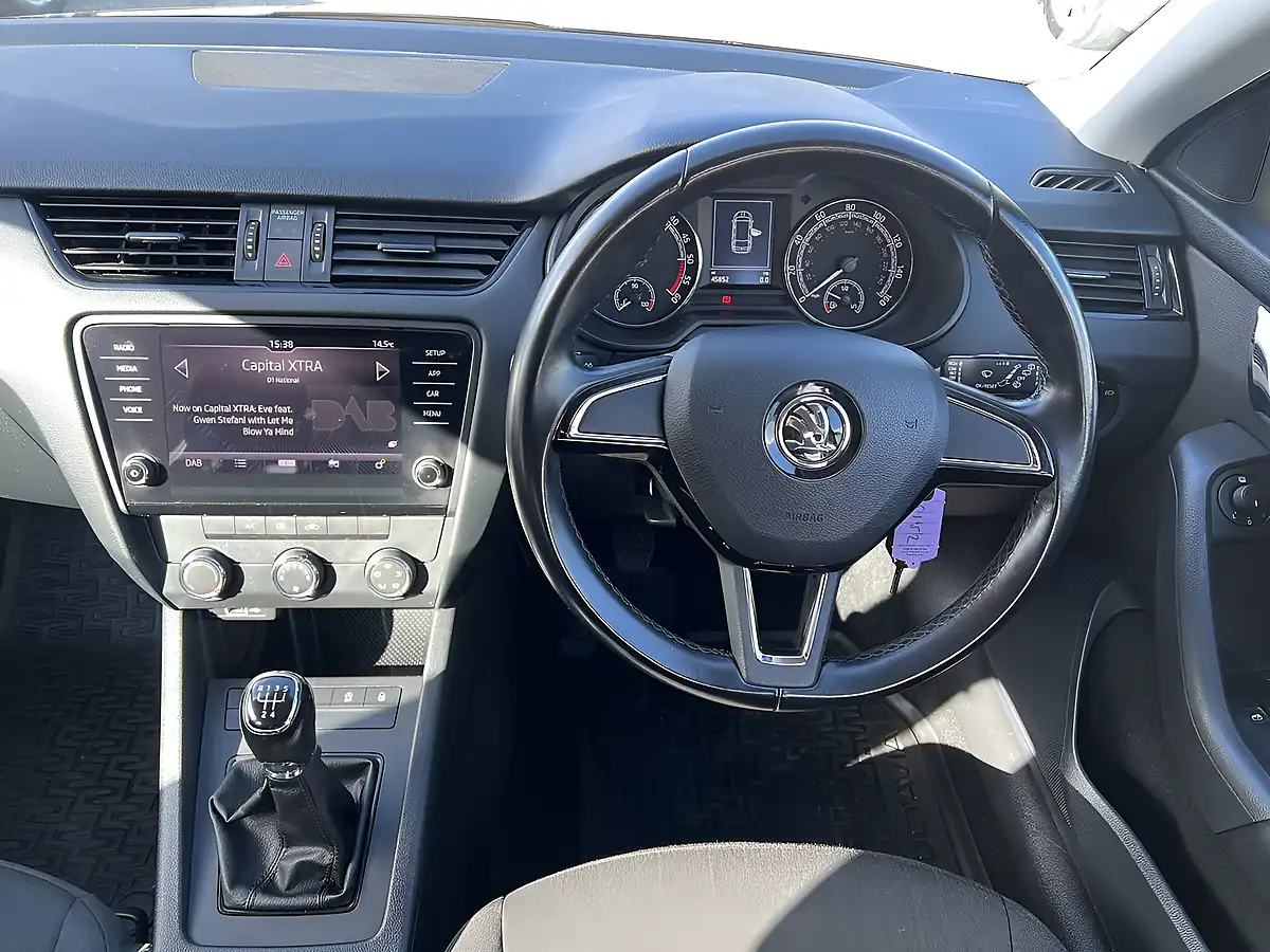 Used 2018 Skoda Octavia S Black Magic Pearl Met - Interior and Exterior details 11