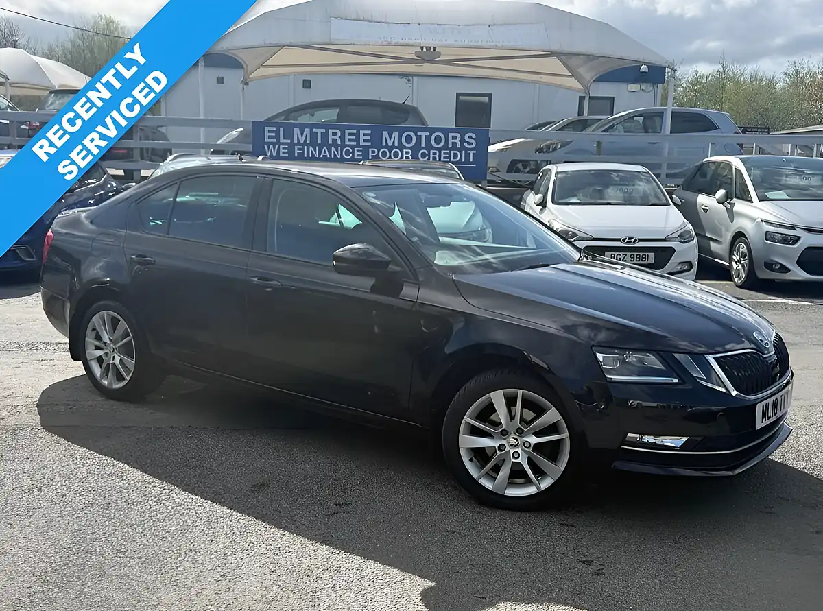Used 2018 Skoda Octavia Se L Black - Front View