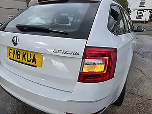 Used 2018 Skoda Octavia Se White - Interior and Exterior details 13