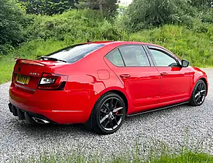 Used 2018 Skoda Octavia VRS 245 Corrida Red - Interior and Exterior details 3