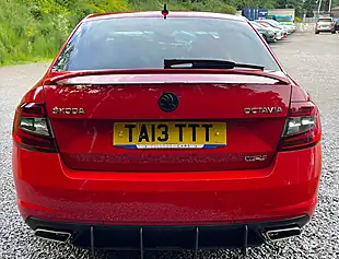 Used 2018 Skoda Octavia VRS 245 Corrida Red - Interior and Exterior details 4