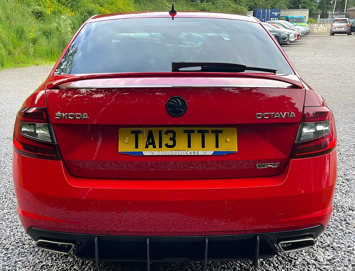Used 2018 Skoda Octavia VRS 245 Corrida Red - Interior and Exterior details 4