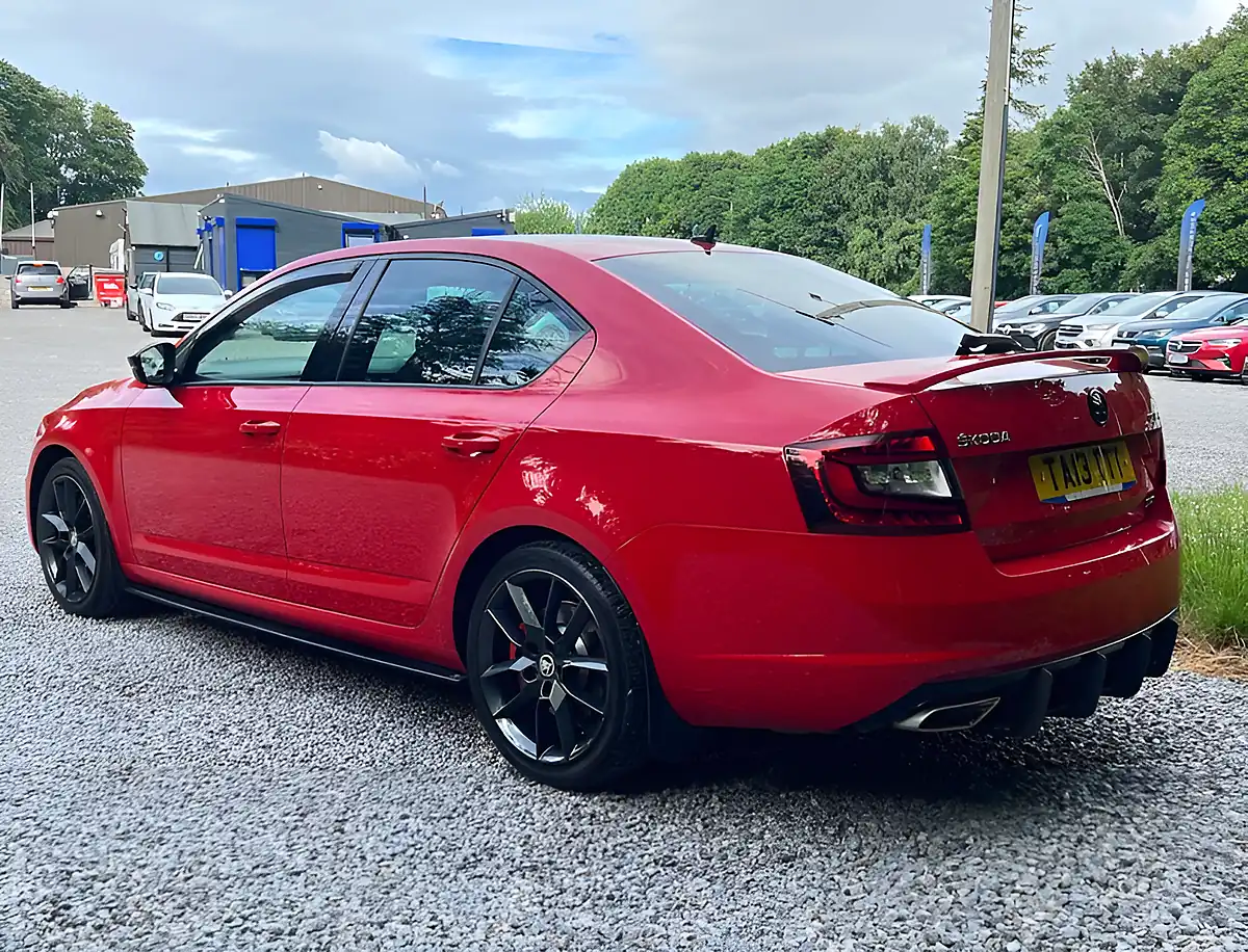Used 2018 Skoda Octavia VRS 245 Corrida Red - Interior and Exterior details 5