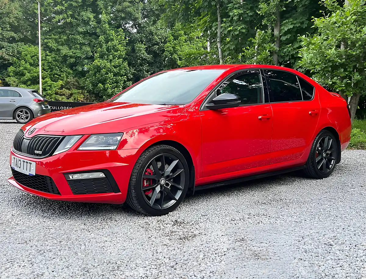 Used 2018 Skoda Octavia VRS 245 Corrida Red - Interior and Exterior details 7