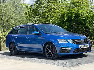 Used 2018 Skoda Octavia VRS Blue - Interior and Exterior details 11