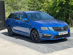 Used 2018 Skoda Octavia VRS Blue - Interior and Exterior details 12