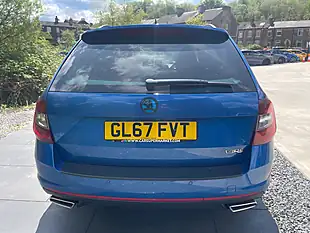 Used 2018 Skoda Octavia VRS Blue - Interior and Exterior details 9