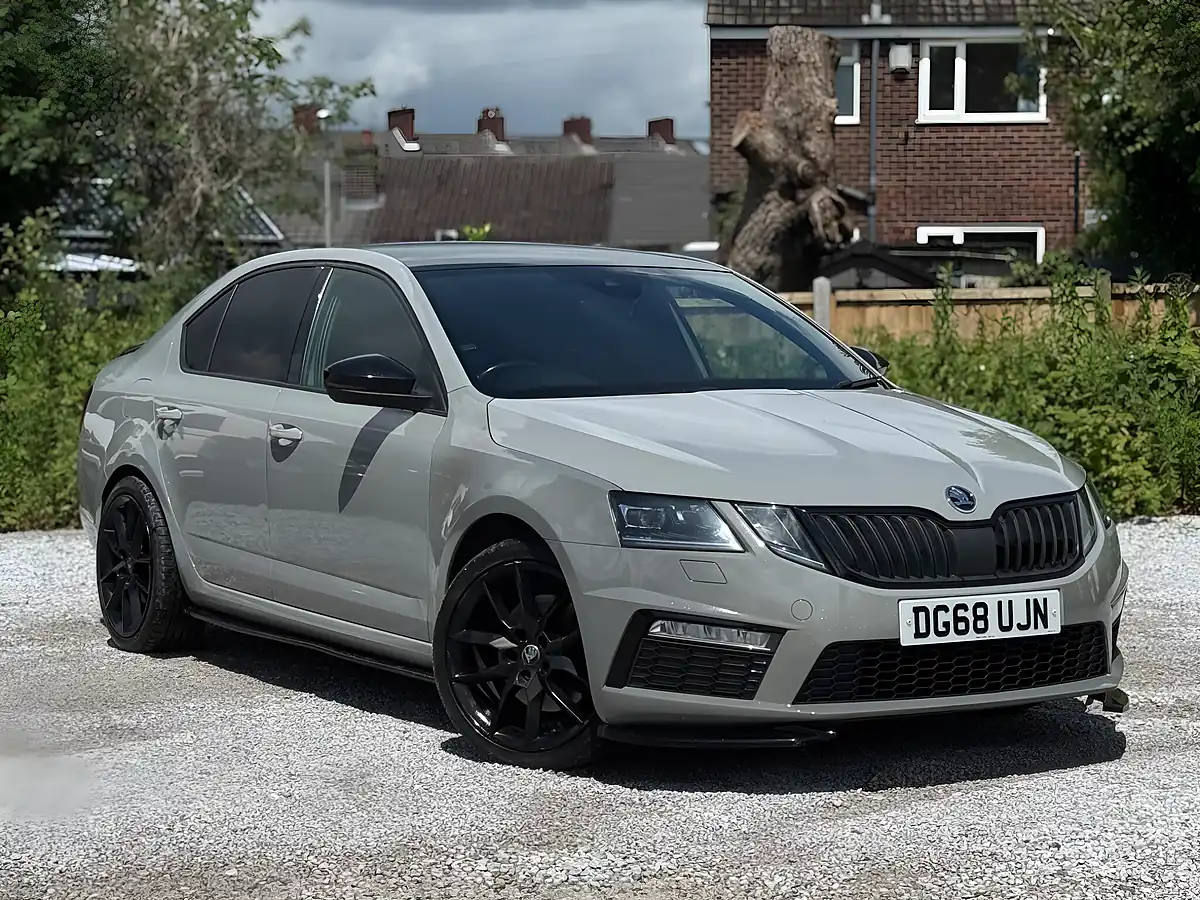 Used 2018 Skoda Octavia VRS Grey - Front View