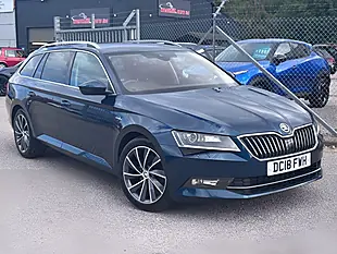 Used 2018 Skoda Superb Laurin & Klement Blue - Interior and Exterior details 2