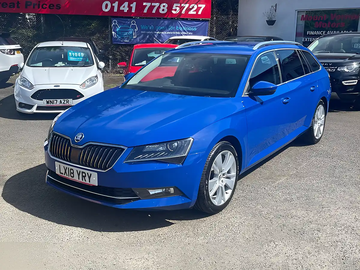 Used 2018 Skoda Superb Se L Executive Blue - Interior and Exterior details 4