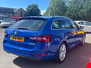 Used 2018 Skoda Superb Se L Executive Blue - Interior and Exterior details 8