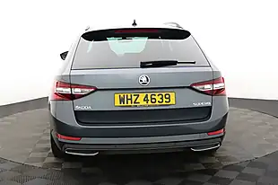 Used 2018 Skoda Superb Sportline Grey - Interior and Exterior details 4