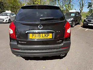 Used 2018 Ssangyong Korando Elx Black - Interior and Exterior details 6