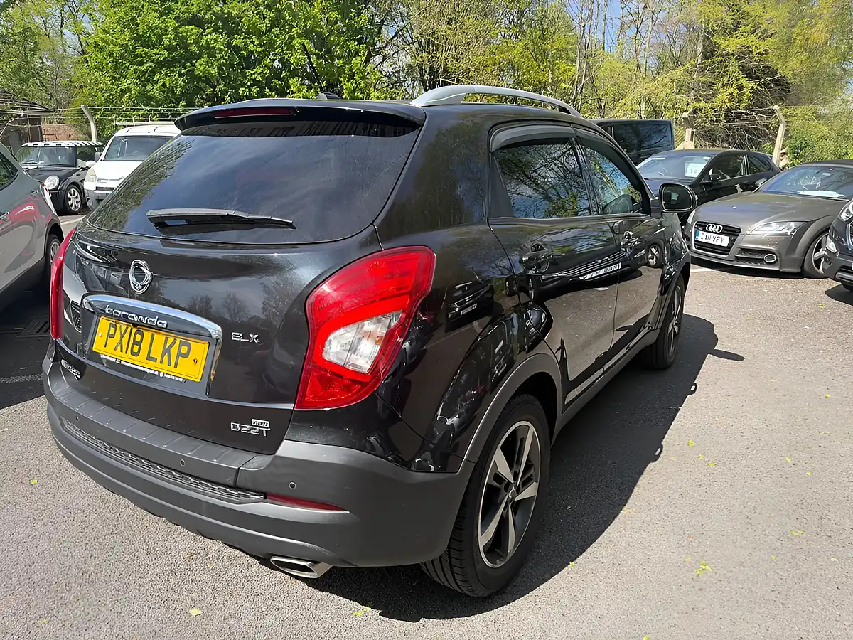 Used 2018 Ssangyong Korando Elx Black - Interior and Exterior details 7